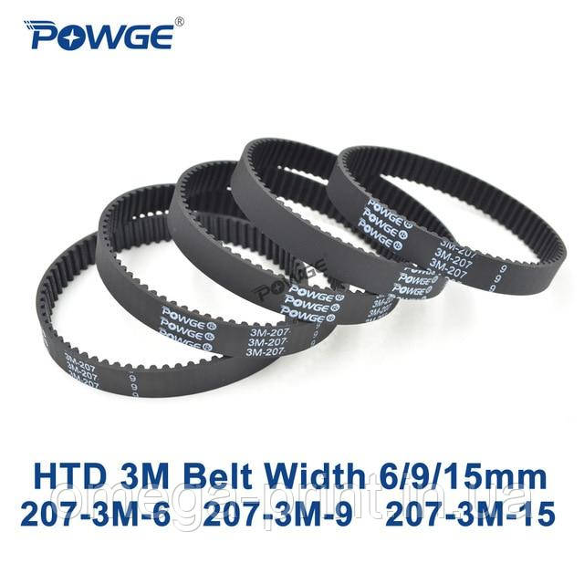Ремінь приводний (зубчастий) Optibelt OMEGA HP 207-3M-6