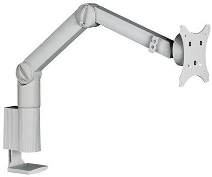 Тримач для РК-моніторів Novus JetMaster II, на струбцині, 3,5-5кг, сірий