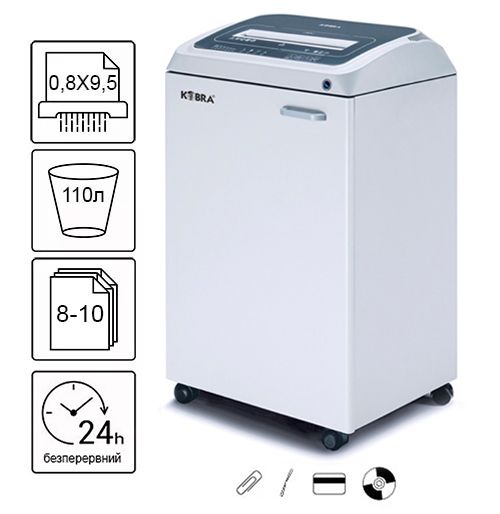 Знищувач документів Kobra 270 TS HS+CD+AO (0,8X9,5)