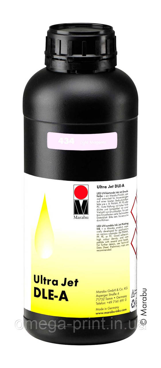 УФ чорнило UltraJe DLE-A 434 LM BOT 1L