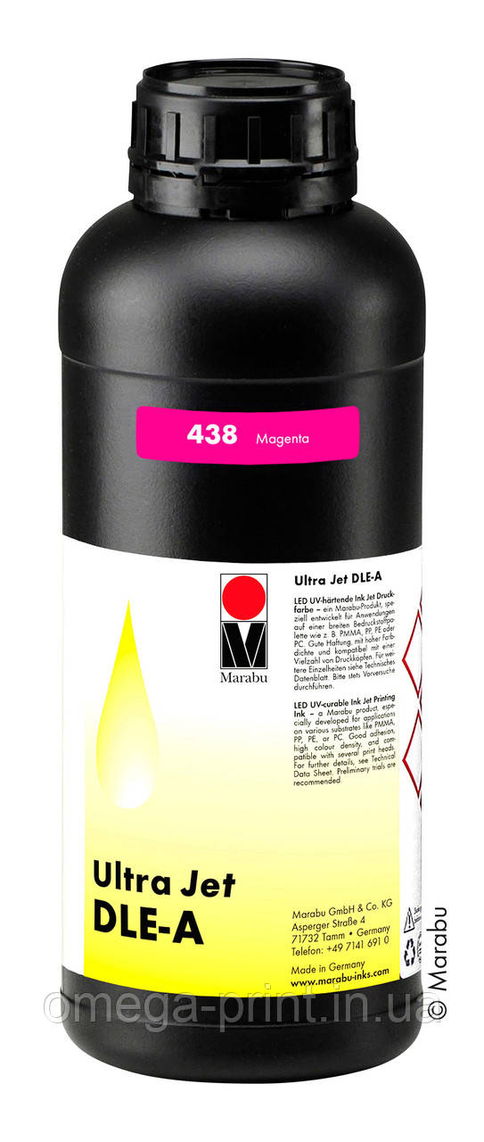 УФ чорнило UltraJet DLE-A 438 MA BOT 1L