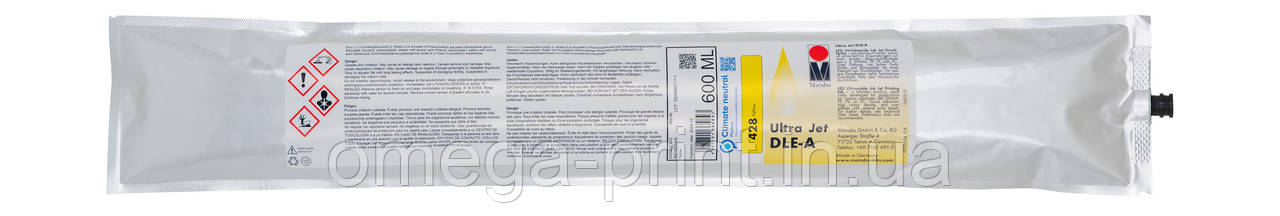 УФ чорнило UltraJet DLE-A 428 YE BAG 600 ML