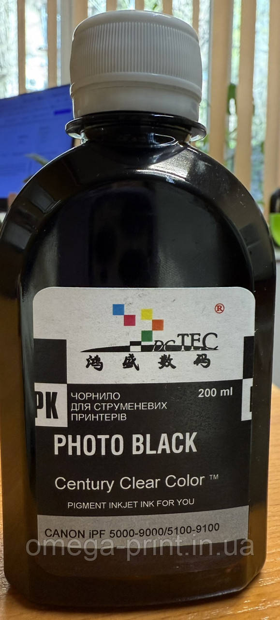 Чорнило Canon IPF6100 Photo Black (чорний)Pigm, 200 мл. DC TEC